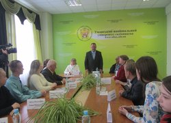 Зустріч стипендіатів Стена Форбса Уманського НУС з делегацією м. Девіс