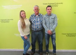 Зустріч стипендіатів Стена Форбса Уманського НУС з делегацією м. Девіс