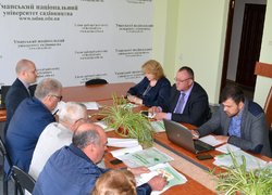 Відбулося засідання Ради асоціації Укрсадпром на базі  Уманського НУС