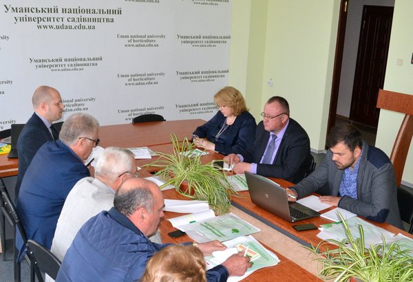 Відбулося засідання Ради асоціації Укрсадпром на базі  Уманського НУС