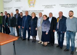 Відбулося засідання Ради асоціації Укрсадпром на базі  Уманського НУС