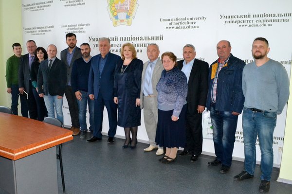 Відбулося засідання Ради асоціації Укрсадпром на базі  Уманського НУС