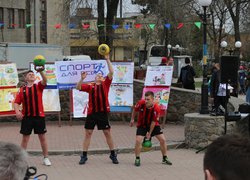 #Флешмоб студентів Уманського НУС «Молодь за здоровий спосіб життя»