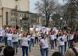 #Флешмоб студентів Уманського НУС «Молодь за здоровий спосіб життя»