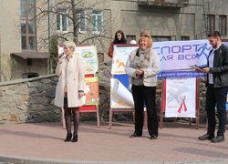 #Флешмоб студентів Уманського НУС «Молодь за здоровий спосіб життя»
