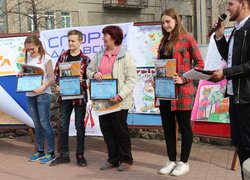 #Флешмоб студентів Уманського НУС «Молодь за здоровий спосіб життя»