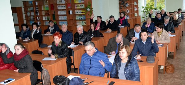 Засідання вченої ради університету