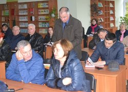 Засідання вченої ради університету