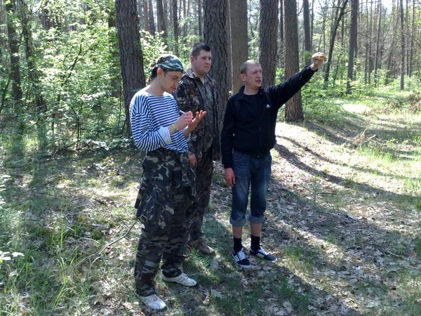 Студенти проходять навчальну практику на базі лісового урочища «Білогрудівка».