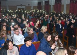 До Уманського НУС завітала «Ліга Сміху»