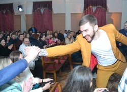 До Уманського НУС завітала «Ліга Сміху»