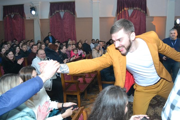 До Уманського НУС завітала «Ліга Сміху»