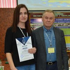 Студентка факультету менеджменту УНУС – переможець ІІ туру Всеукраїнського конкурсу  студентських наукових робіт