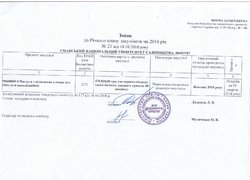 Зміни №21 від 18.10.2018
