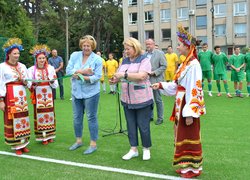 Відкриття оновленого спортивного майданчика