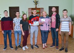 Урочисте спеціальне погашення художнього маркованого конверту «Уманському національному університету садівництва – 175»