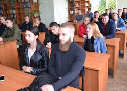 Зустріч ректора зі спортсменами університету