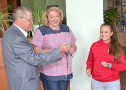 Зустріч ректора зі спортсменами університету