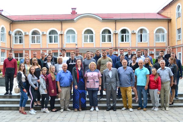 Зустріч ректора зі спортсменами університету