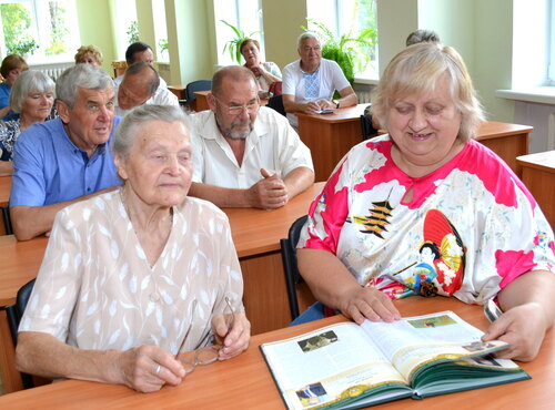Зустріч із ветеранами університету