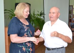 Зустріч із ветеранами університету