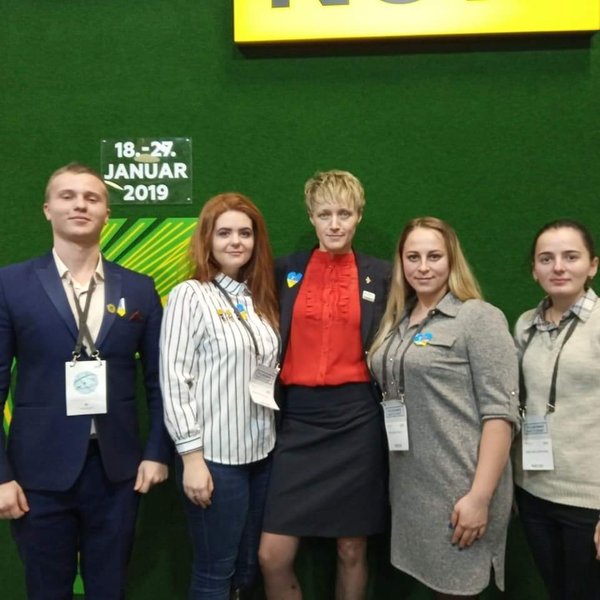 Поїздка студентки факультету менеджменту до Берліну як нагорода за перемогу в конкурсі  «Strategic Development of Agrarian Sector – Vision of the Young Ukrainian Specialists»