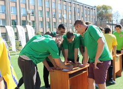 Як в Уманському НУС козаки змагалися