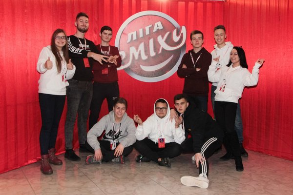 Команда КВН «Син Маминої Подруги» на фестивалі «Ліга Сміху» в Одесі