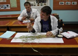 Practical lesson at the Department of Plant Protection and Quarantine
