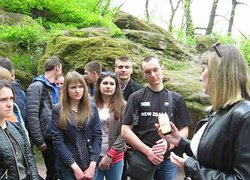 Practical classes on measuring the radiation background
