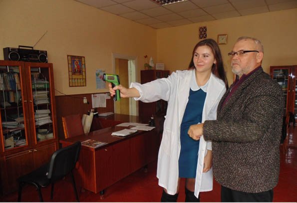 Practical work on energy saving