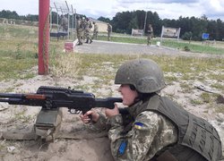 Випускники кафедри військової підготовки успішно завершили навчально-польові збори та склали військову присягу