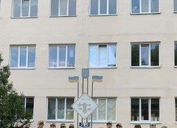 Випускники кафедри військової підготовки успішно завершили навчально-польові збори та склали військову присягу