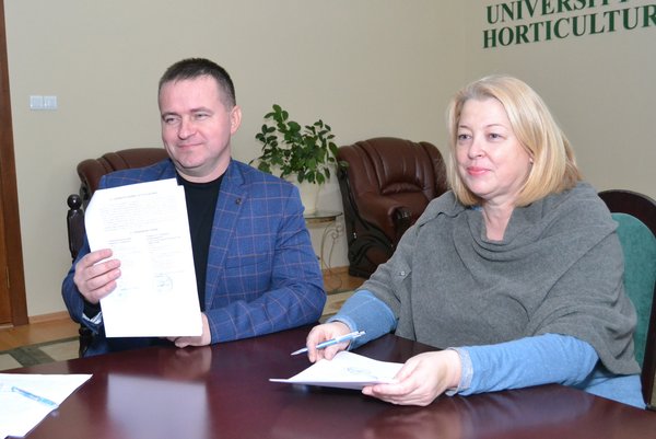 Uman National University of Horticulture signed an agreement on dual education with Nibulon LLC