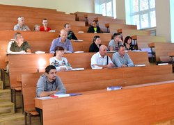 Opening ceremony of professional training courses for military servants. Norway-Ukraine Project