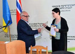 Opening ceremony of professional training courses for military servants. Norway-Ukraine Project