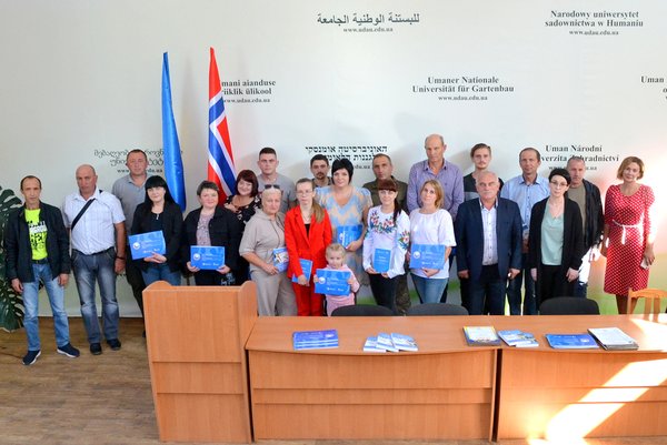 Opening ceremony of professional training courses for military servants. Norway-Ukraine Project