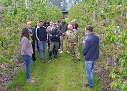 Industrial practice in the course "Innovative technologies in horticulture". Norway-Ukraine Project