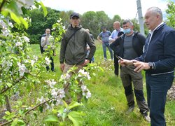 Industrial practice in the course "Innovative technologies in horticulture". Norway-Ukraine Project