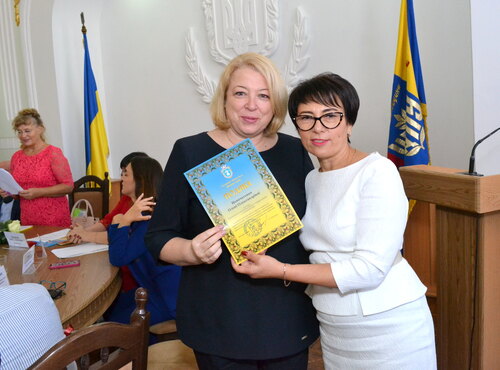 Ректор університету отримала нагороду з нагоди Дня міста