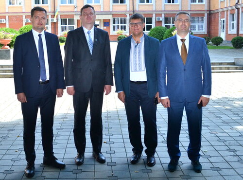 Meeting of the University general with the Ambassador Extraordinary and Plenipotentiary of the Republic of Latvia to Ukraine