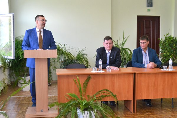 Meeting of the University general with the Ambassador Extraordinary and Plenipotentiary of the Republic of Latvia to Ukraine