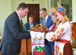 Meeting of the University general with the Ambassador Extraordinary and Plenipotentiary of the Republic of Latvia to Ukraine