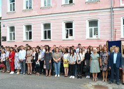 Посвята першокурсників у студенти в Уманському НУС