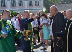 Посвята першокурсників у студенти в Уманському НУС
