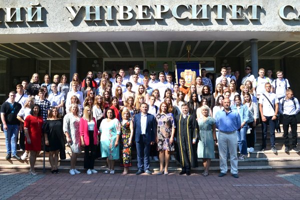 Посвята першокурсників у студенти в Уманському НУС