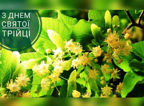 Вітаємо зі святом Трійці!