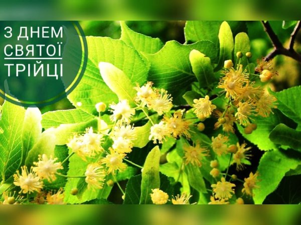 Вітаємо зі святом Трійці!