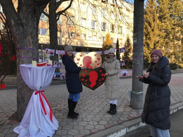 Гостини Святого Валентина в Уманському НУС