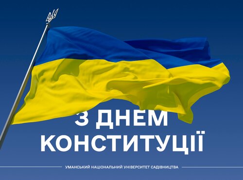 Вітання з Днем Конституції України!